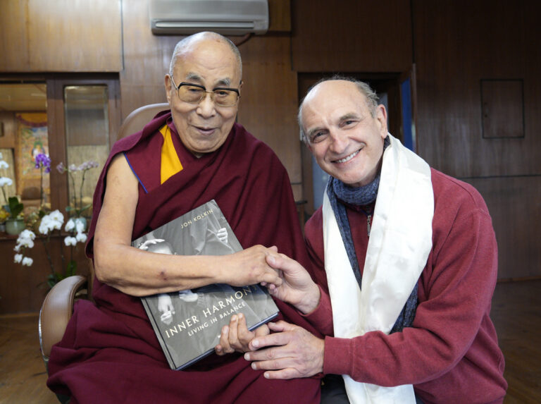 The Dalai Lama and Jon Kolkin