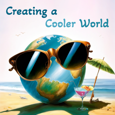 Creating a Cooler World podcast logo